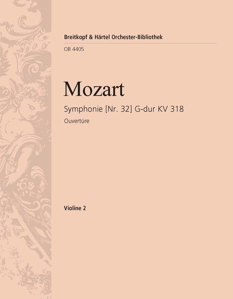 Symphonie Nr. 32 G-dur KV 318